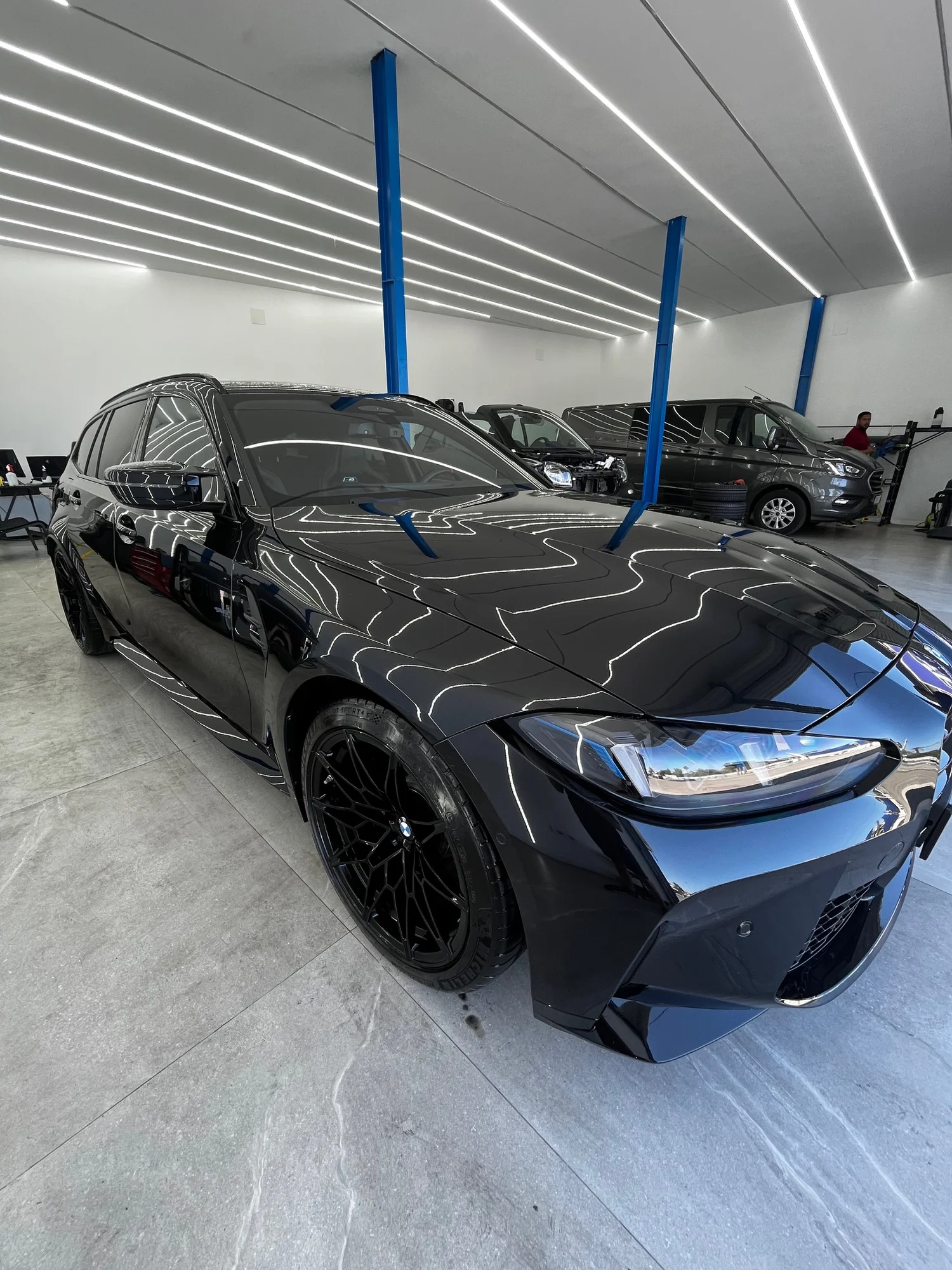 BMW M negro detailing premium Diamond Details Alicante